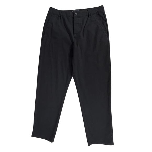 ASOS DESIGN Other - Asos Design Chino Pants 29x26 High Rise Black‎ Slim Tapered Cotton Stretch